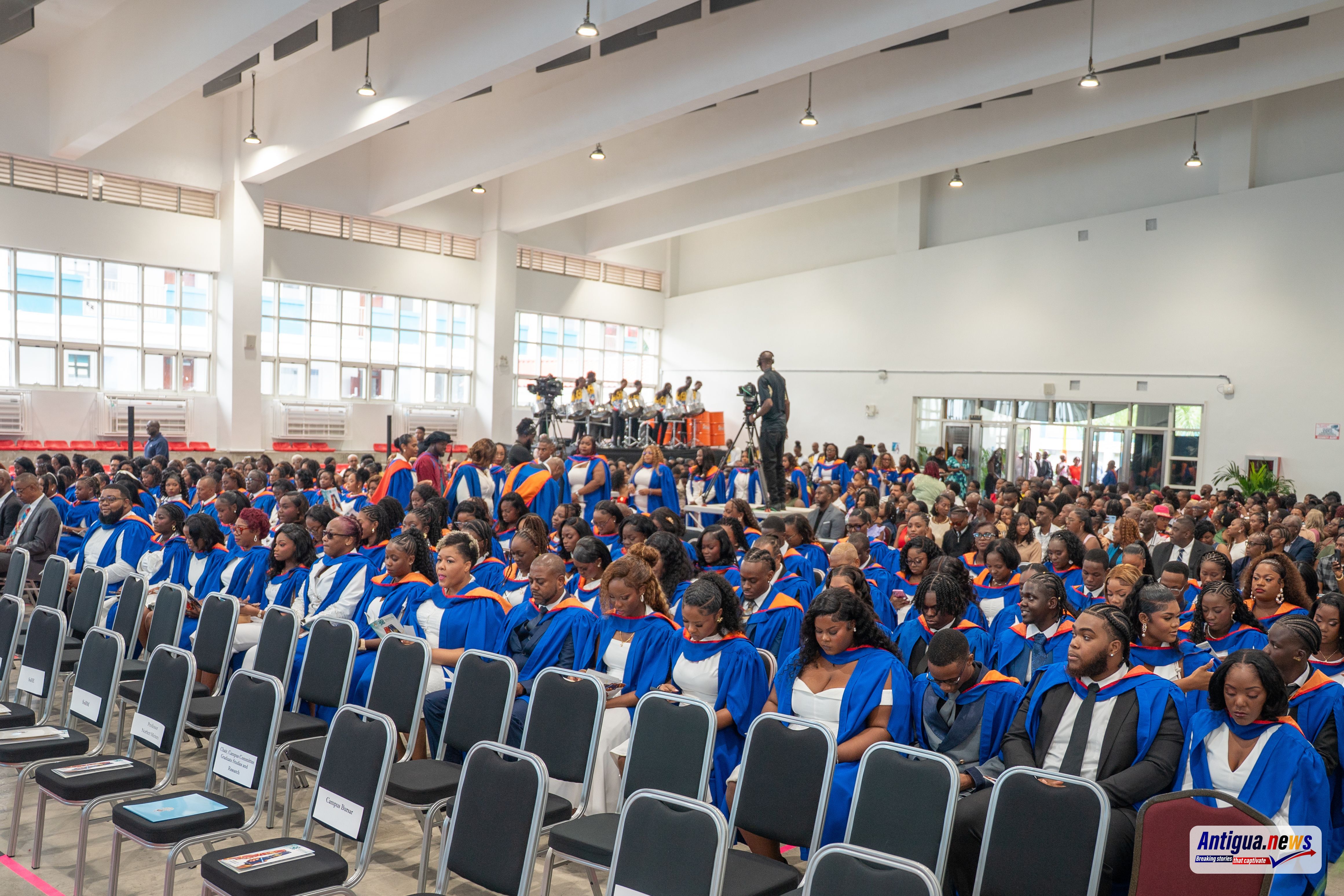 UWI Five Islands graduates at its morning ceremony