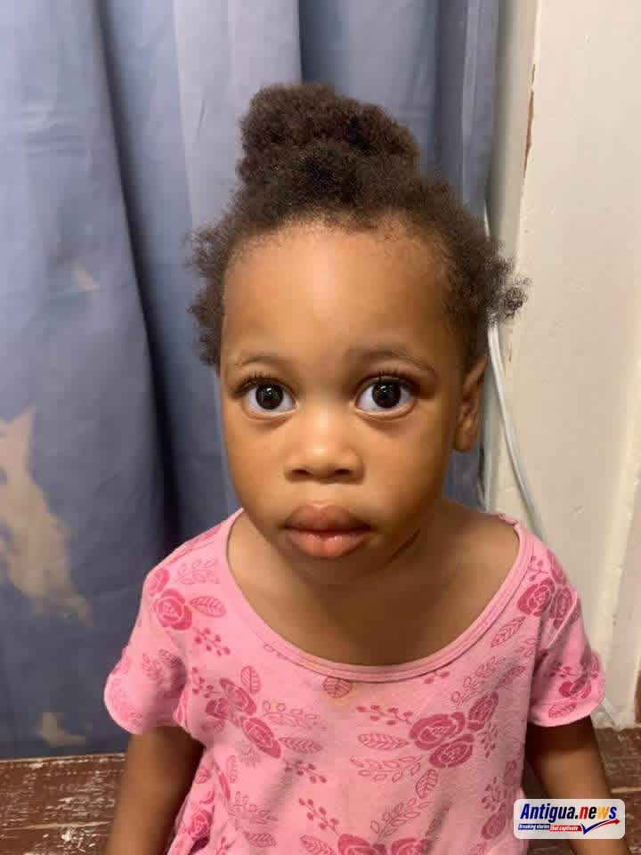 Image of Child who was Found Alone on Belmont Main Road