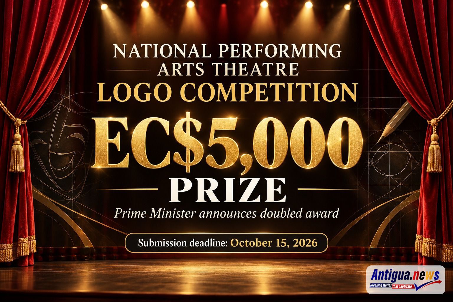 $5,000 Prize for National Theatre Logo Competition