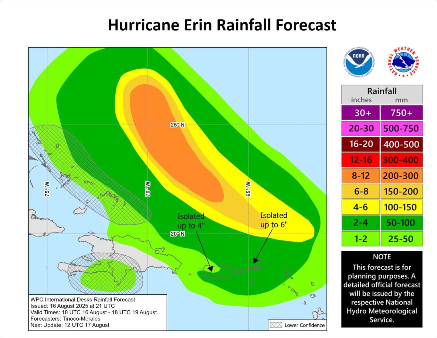 Erin Brings Minimal Rainfall to Antigua, Higher Totals Possible in Barbuda