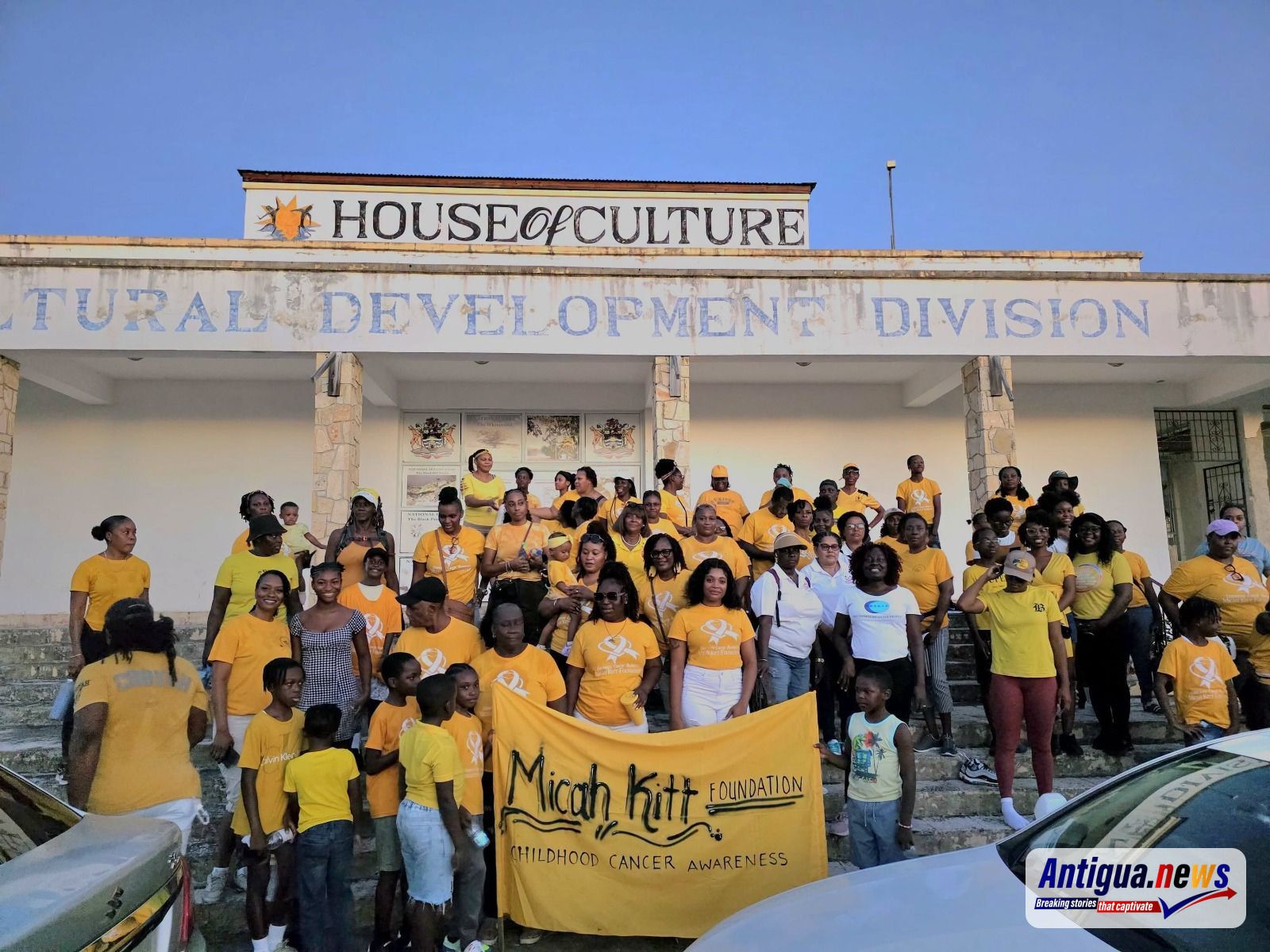 Micah Kitt Foundation and Paediatrics Department Walk for Childhood Cancer Awareness