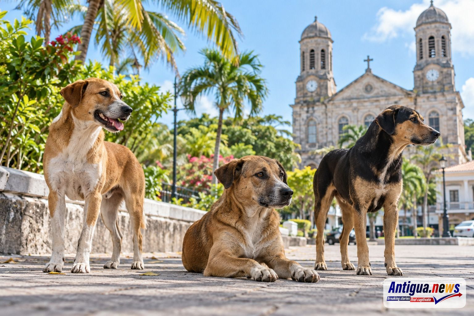 Stray Dog Removal Exercise Begins in St. John’s Ahead of CHOGM