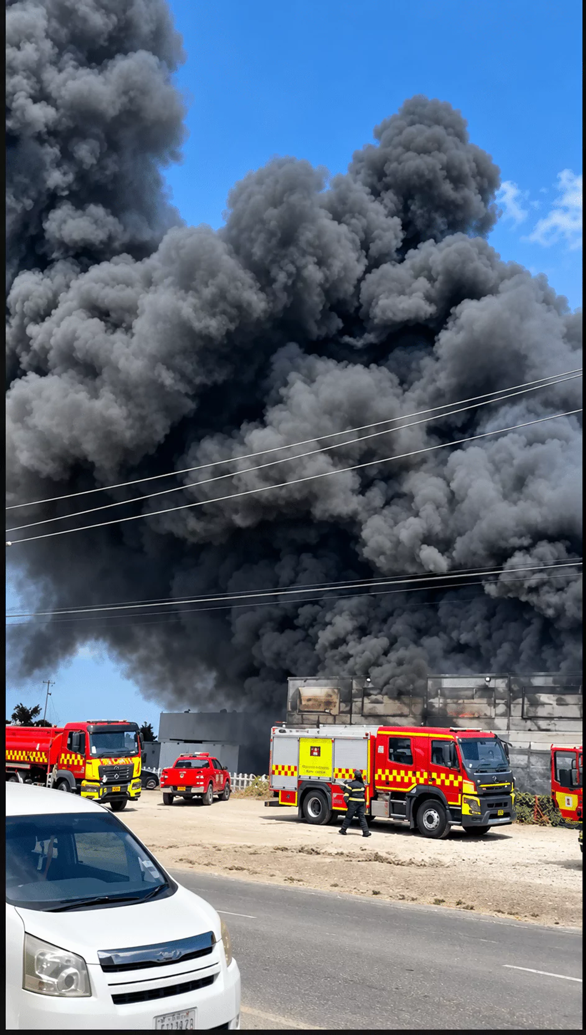 Fire Destroys XPZ Supermarket Nearly Two Years After Reopening