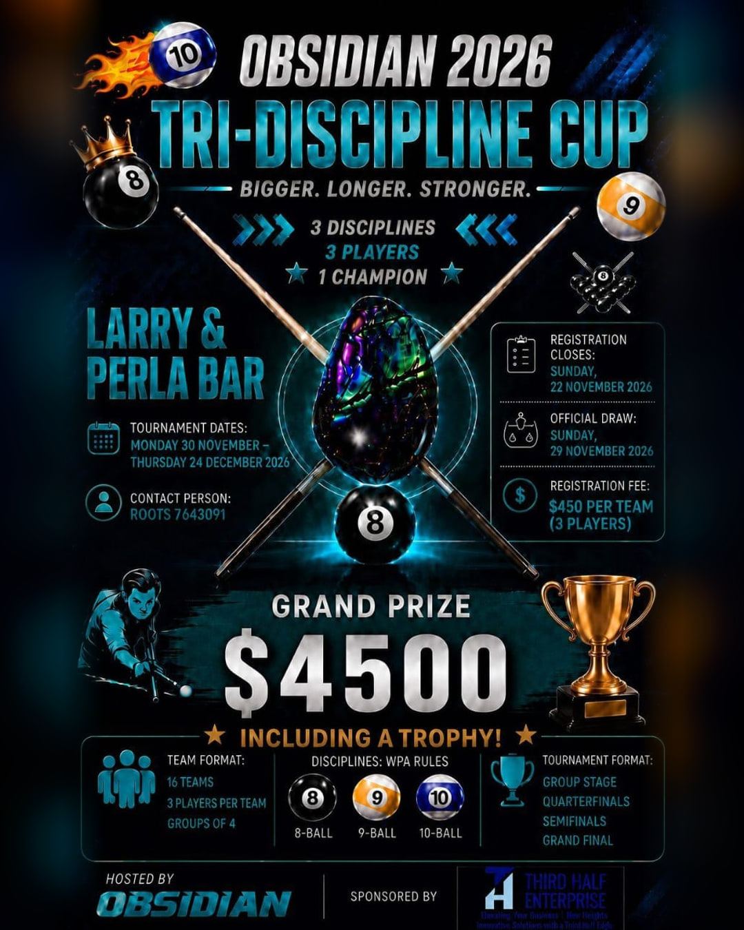 TRI-DISCIPLINE CUP