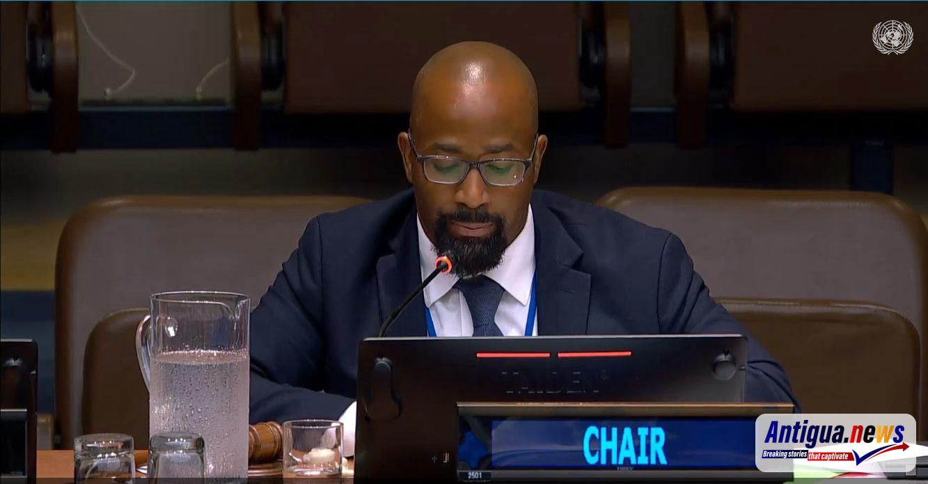 Antiguan Diplomat Claxton Duberry Chairs UN Security and Disarmament Session