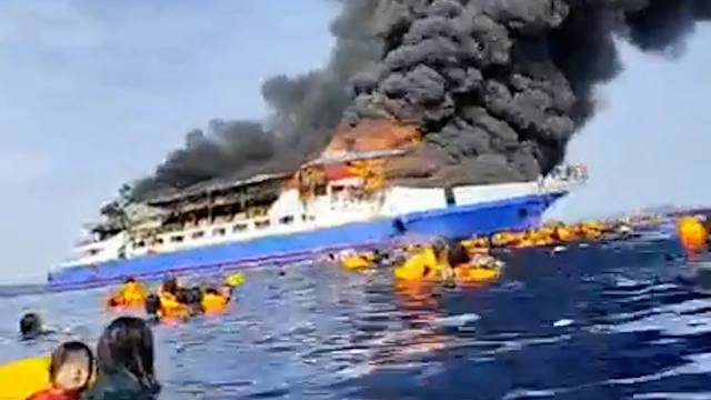 Pregnant woman among five dead in shocking Indonesian ferry fire