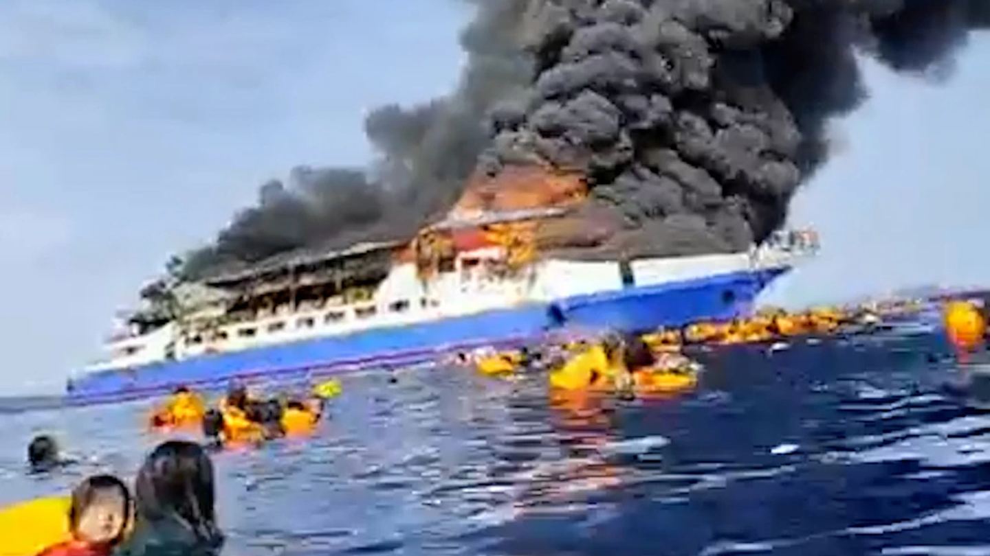 Pregnant woman among five dead in shocking Indonesian ferry fire