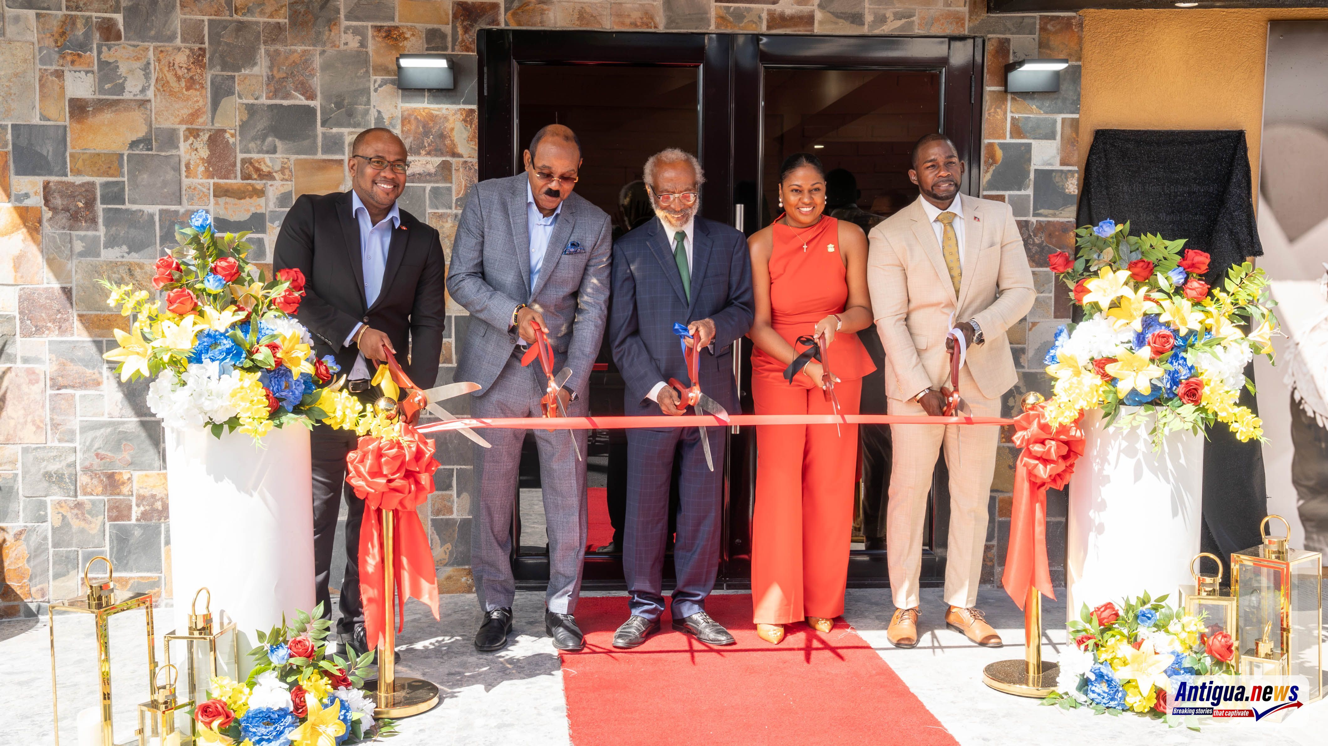 Ribbon Cutting to officially open the new National Performing Arts Center