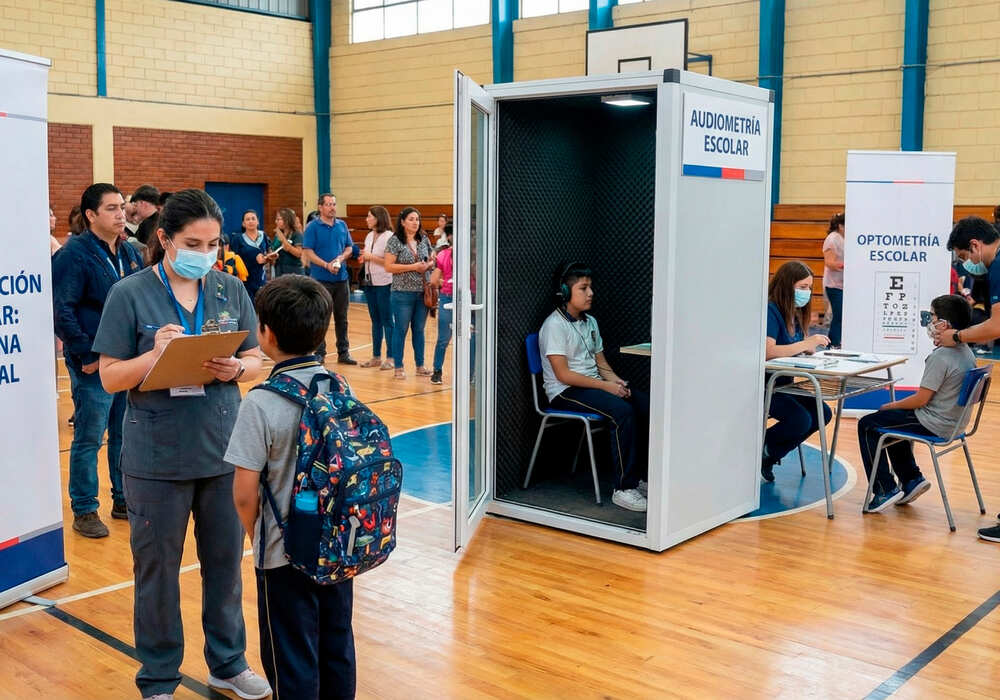 Software médico para certificación escolar