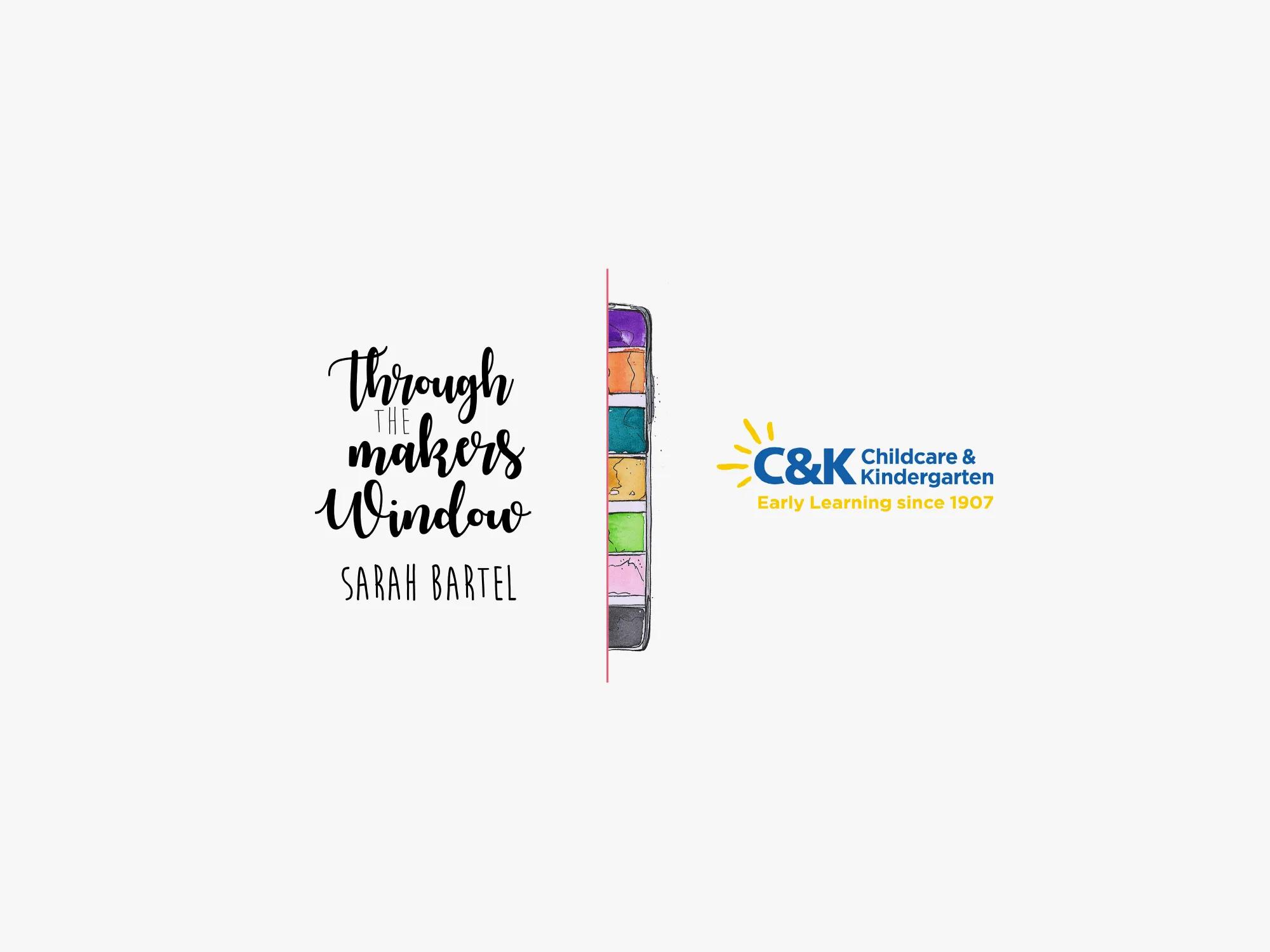 Logo lockup for Sarah’s fundraiser