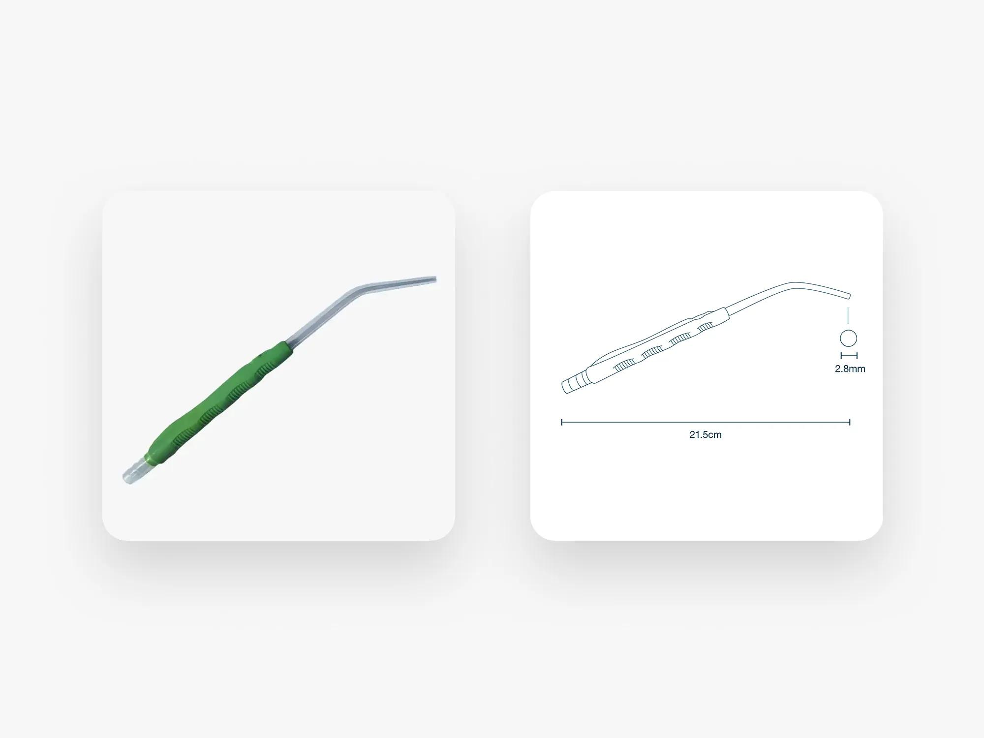 Suction tune photo and specifications diagram