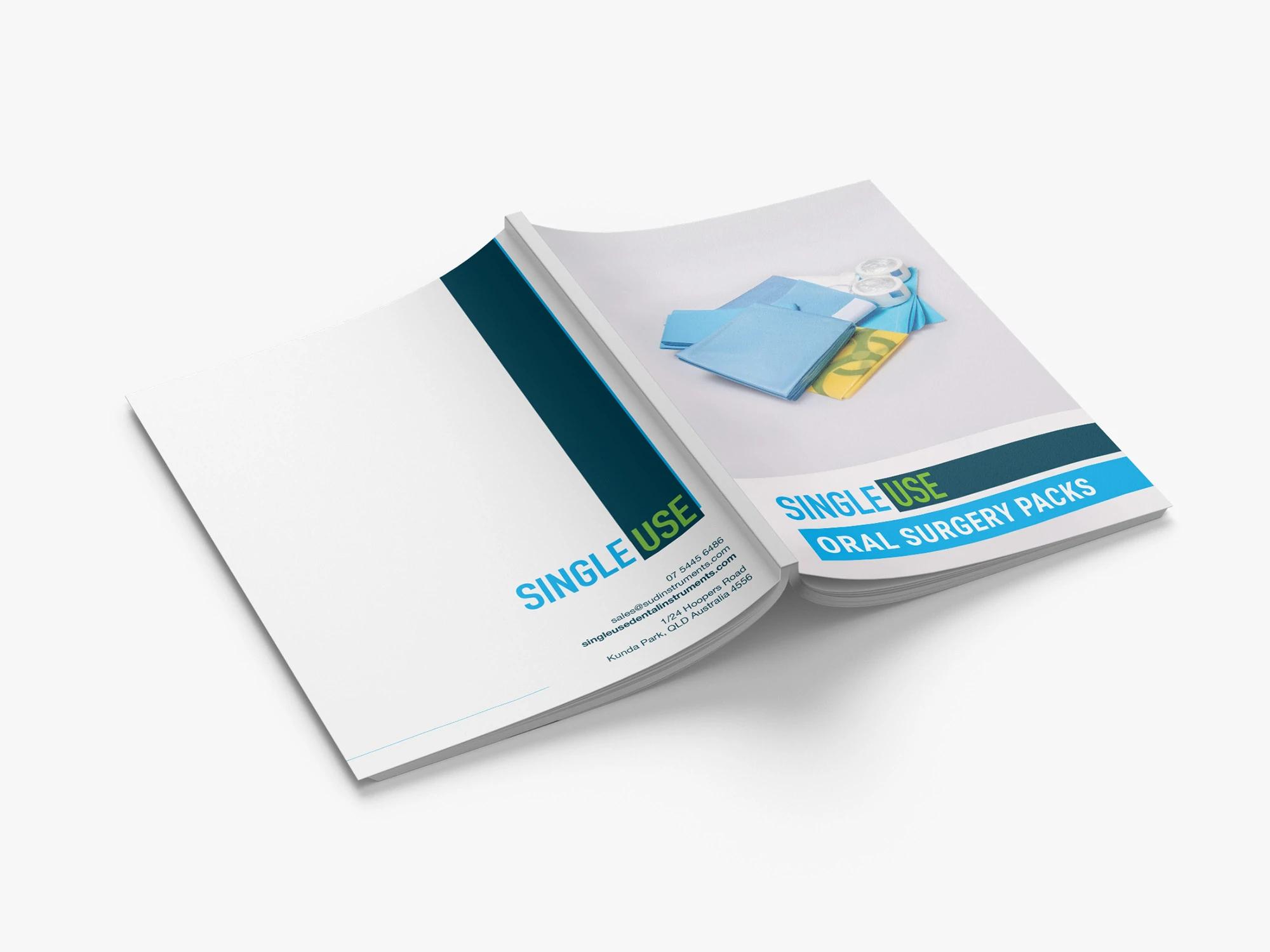 Oral Surgery Pack Catalogue | Front and back covers