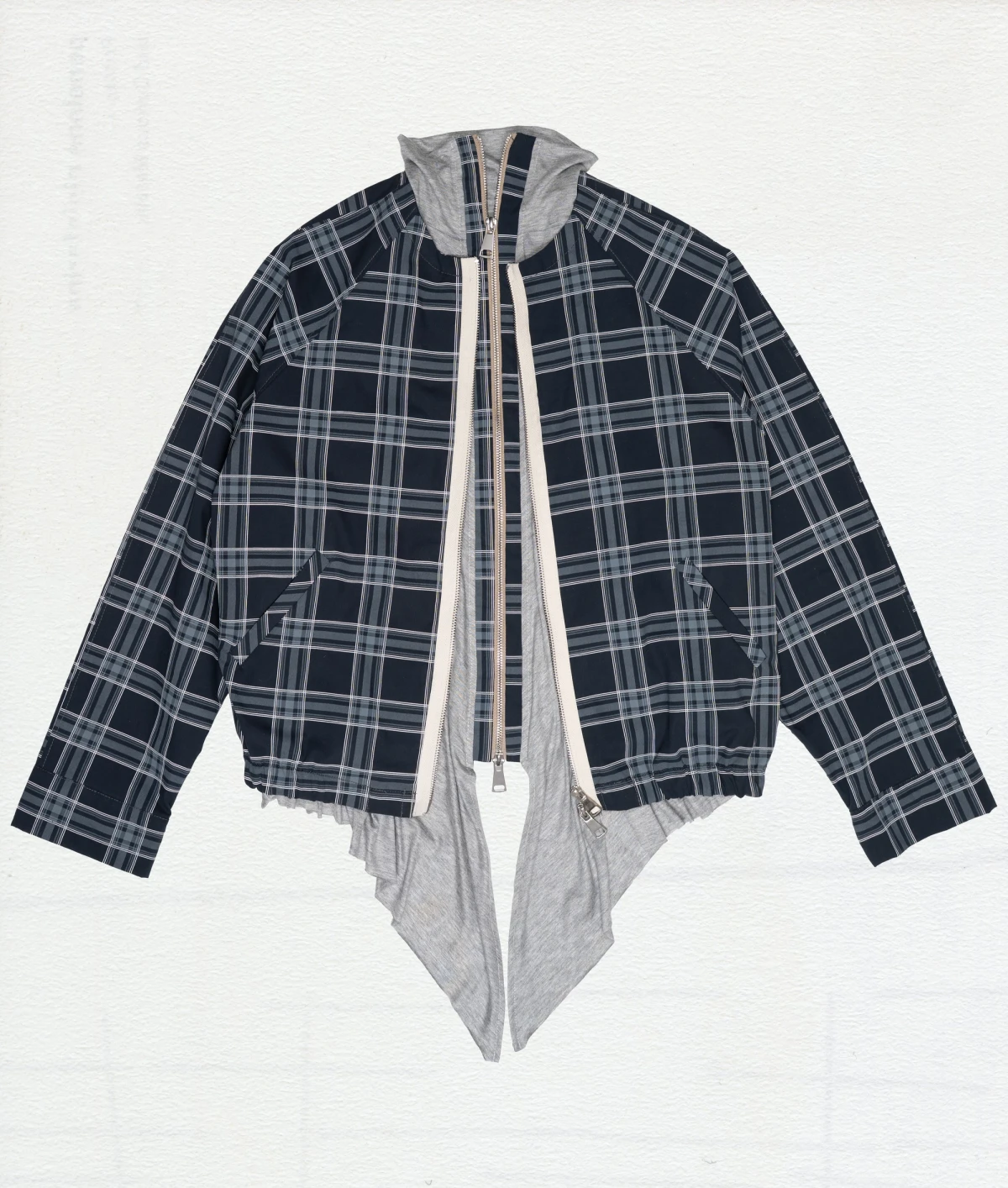 Plaid Blouson Jacket – Elizaveta Rakhmankulova