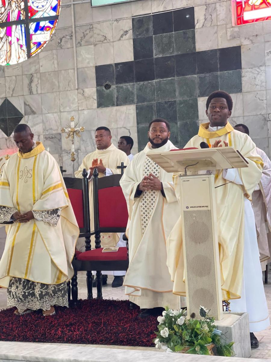 First Thanksgiving Mass