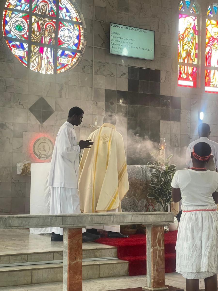 First Thanksgiving Mass