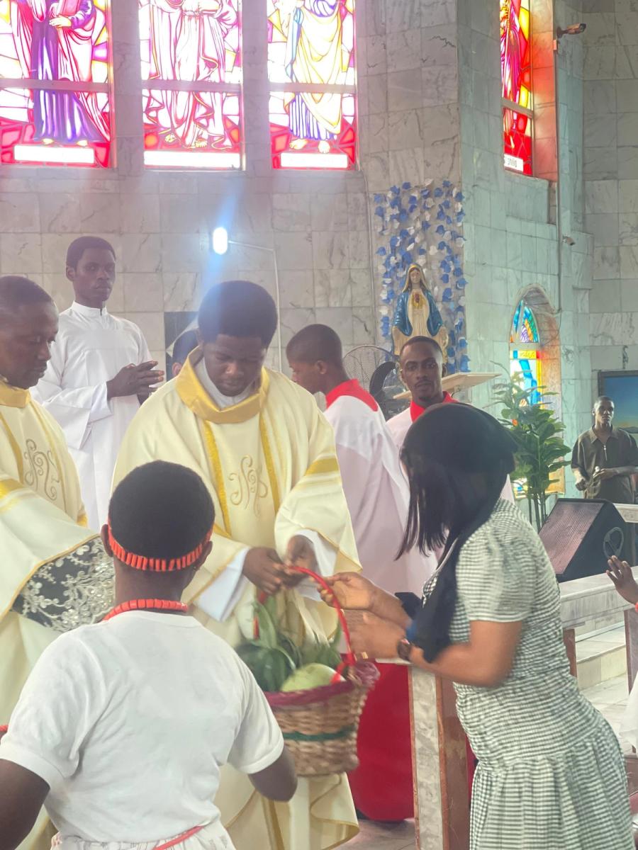 First Thanksgiving Mass