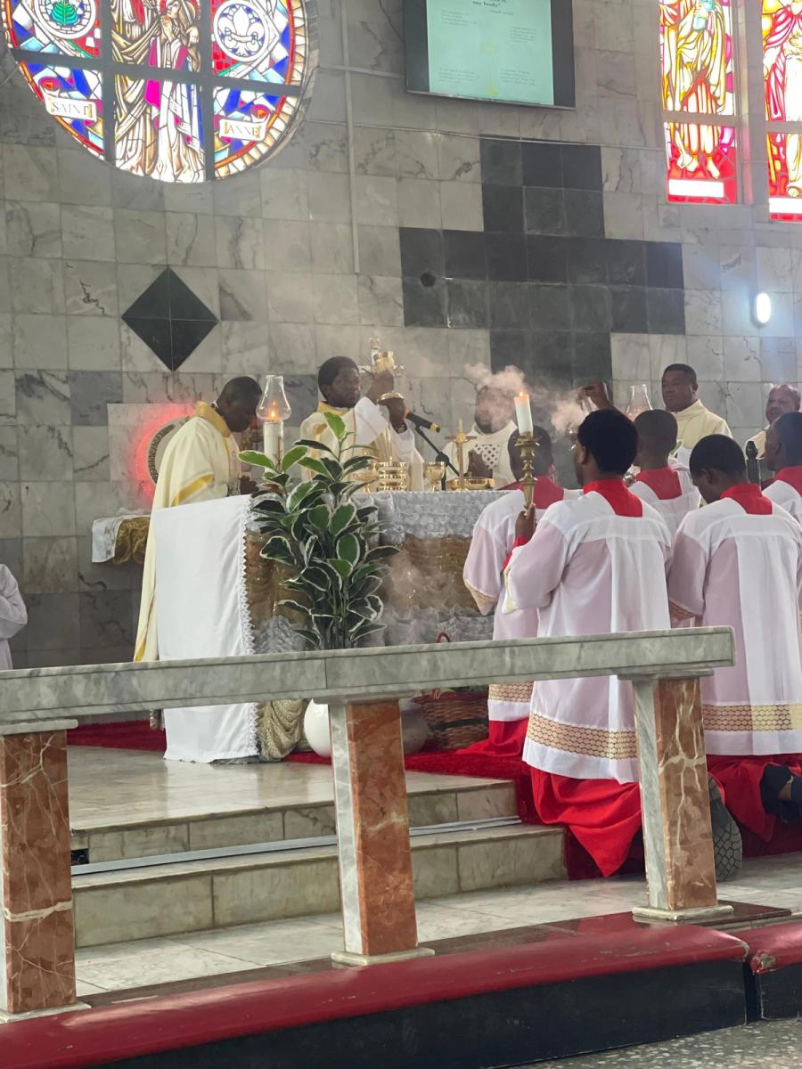 First Thanksgiving Mass