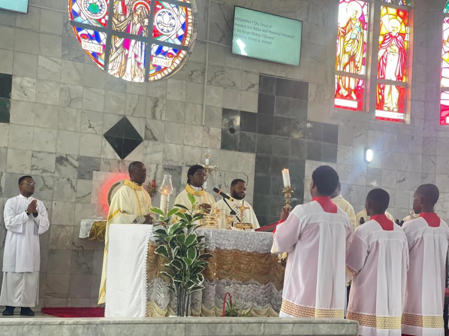 First Thanksgiving Mass
