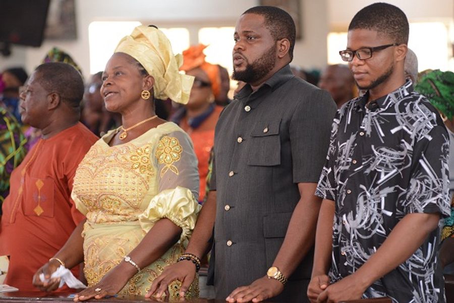 First Thanksgiving Mass