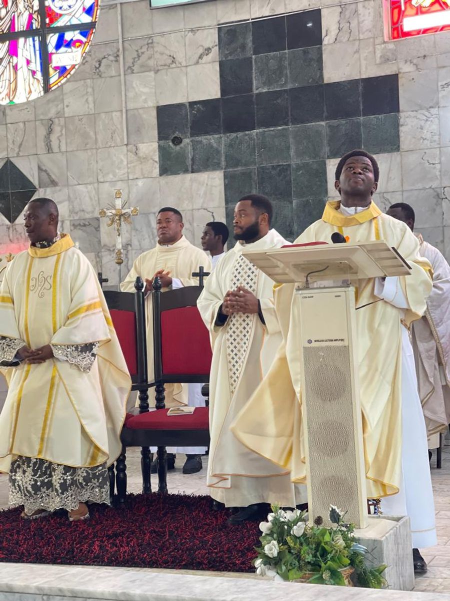 First Thanksgiving Mass