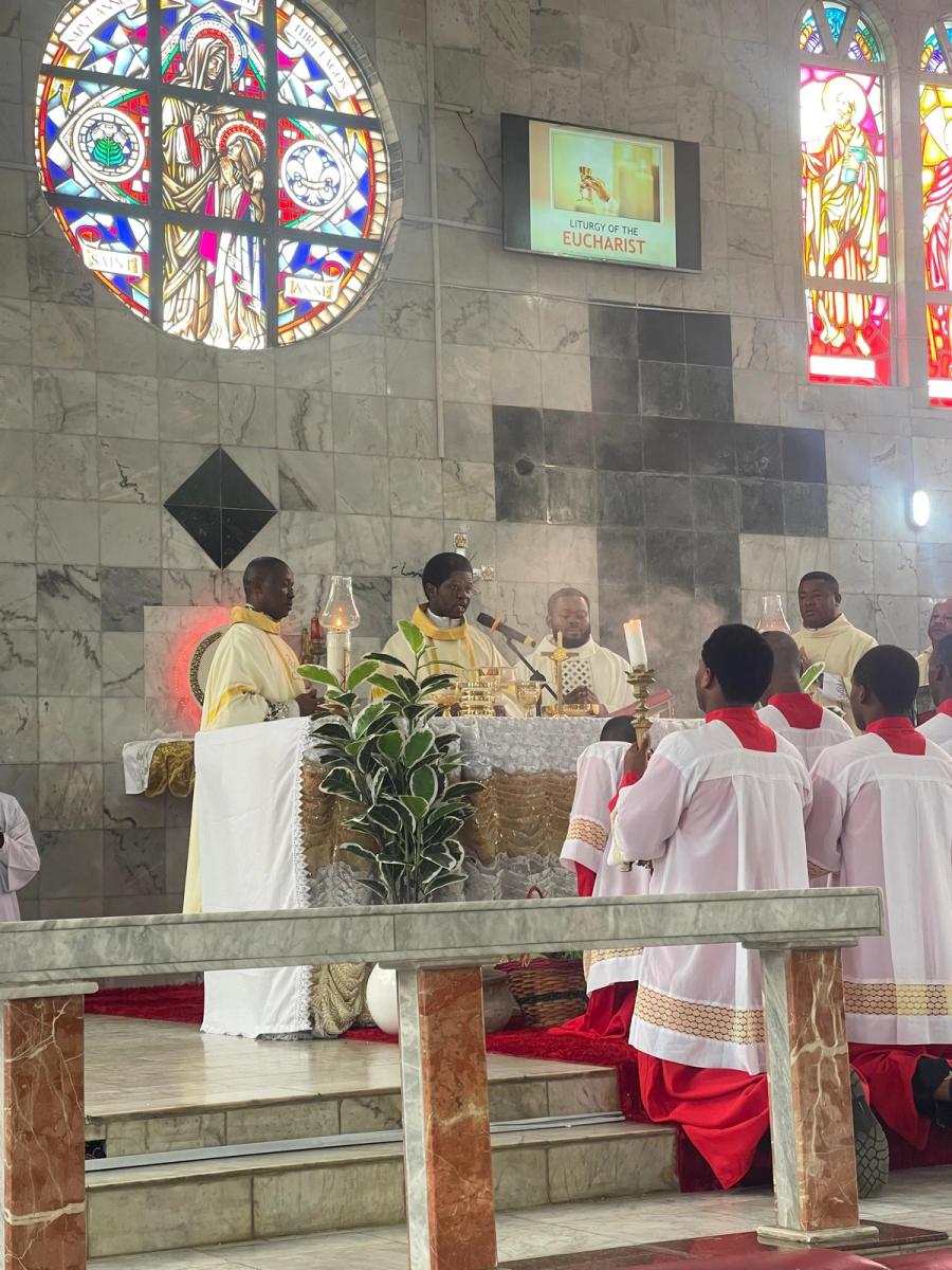 First Thanksgiving Mass