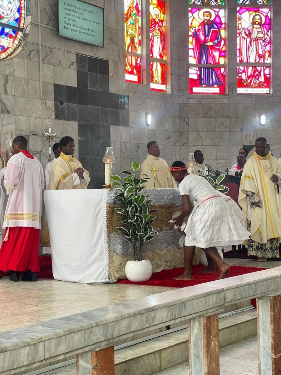 First Thanksgiving Mass