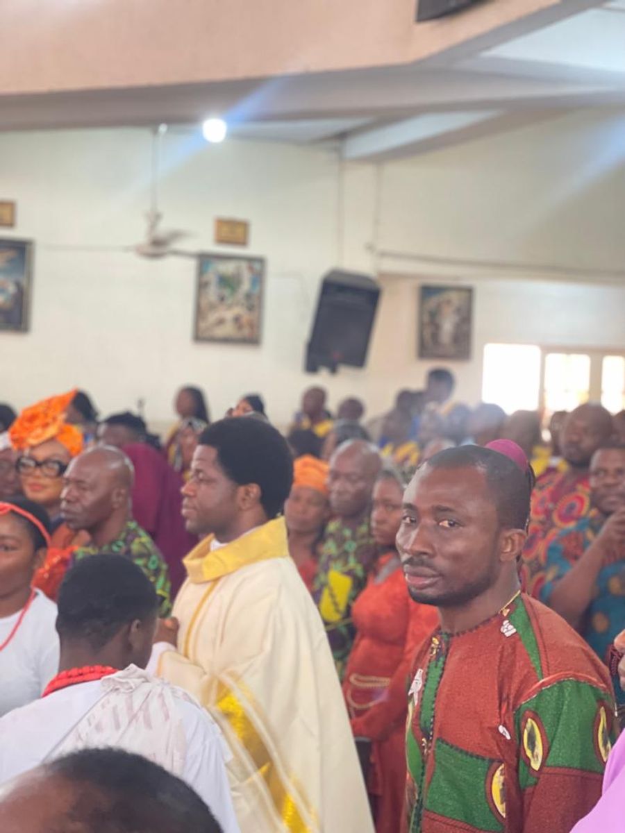 First Thanksgiving Mass
