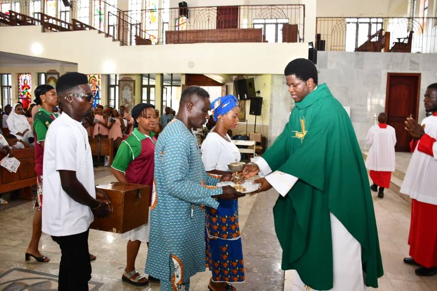 Thanksgiving Mass at  Ilupeju 
