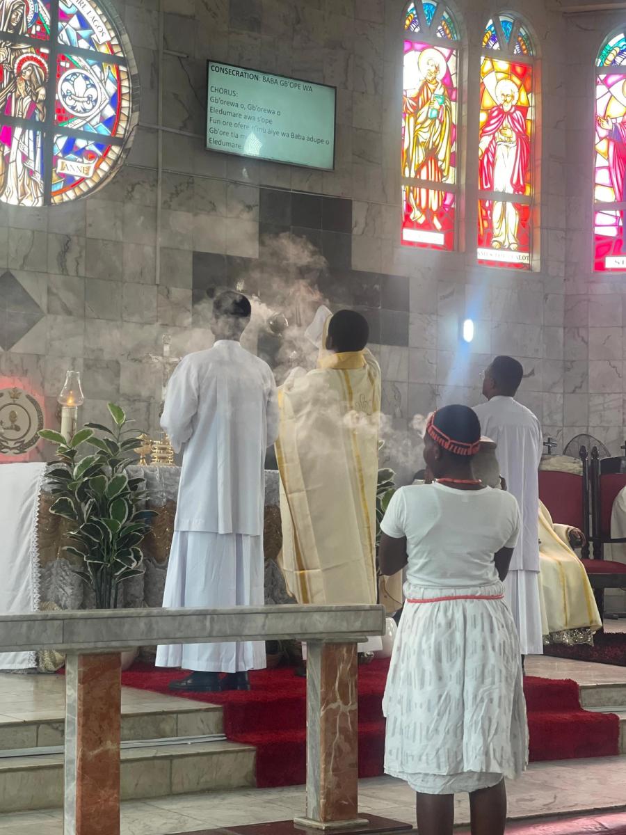 First Thanksgiving Mass