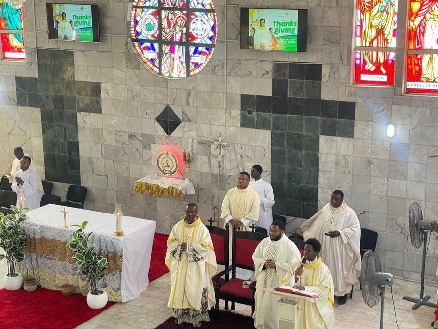 First Thanksgiving Mass