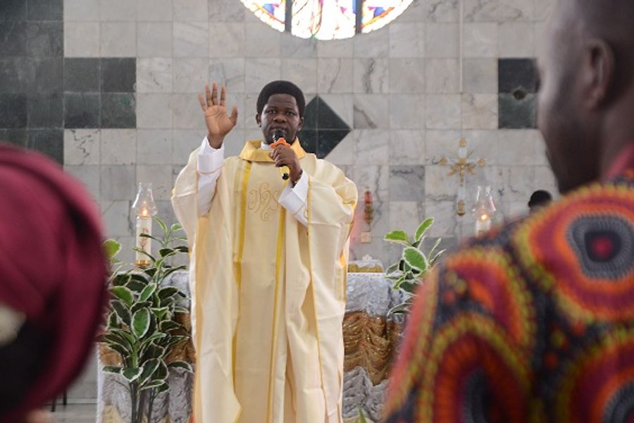 First Thanksgiving Mass