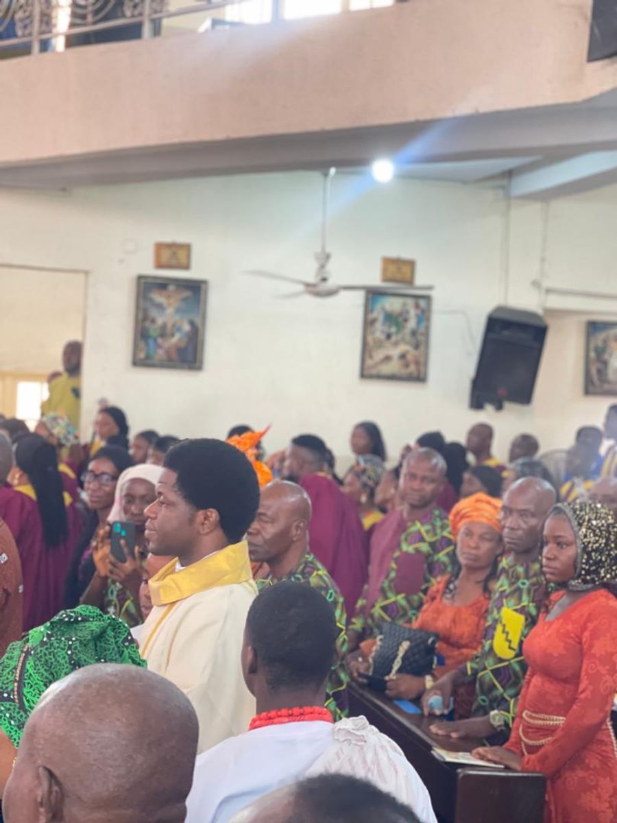 First Thanksgiving Mass
