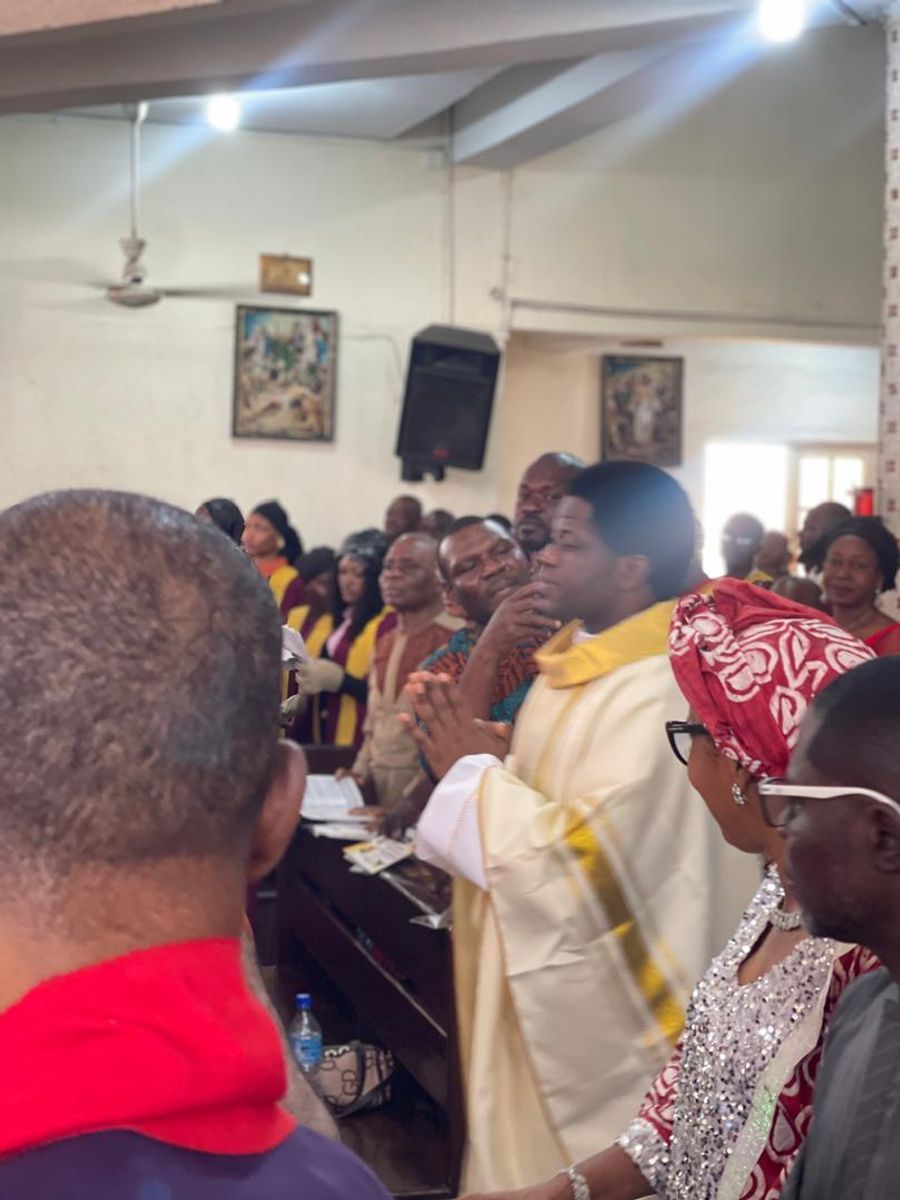 First Thanksgiving Mass