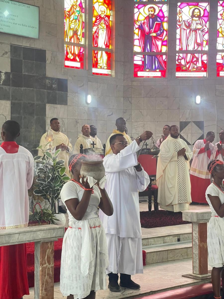 First Thanksgiving Mass