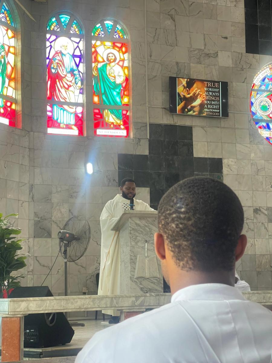 First Thanksgiving Mass