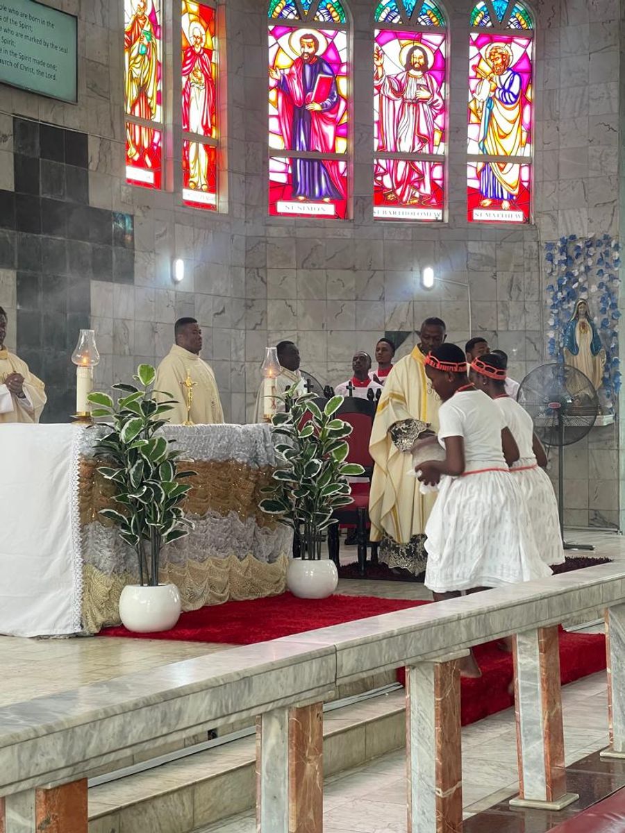 First Thanksgiving Mass