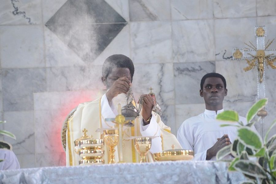 First Thanksgiving Mass