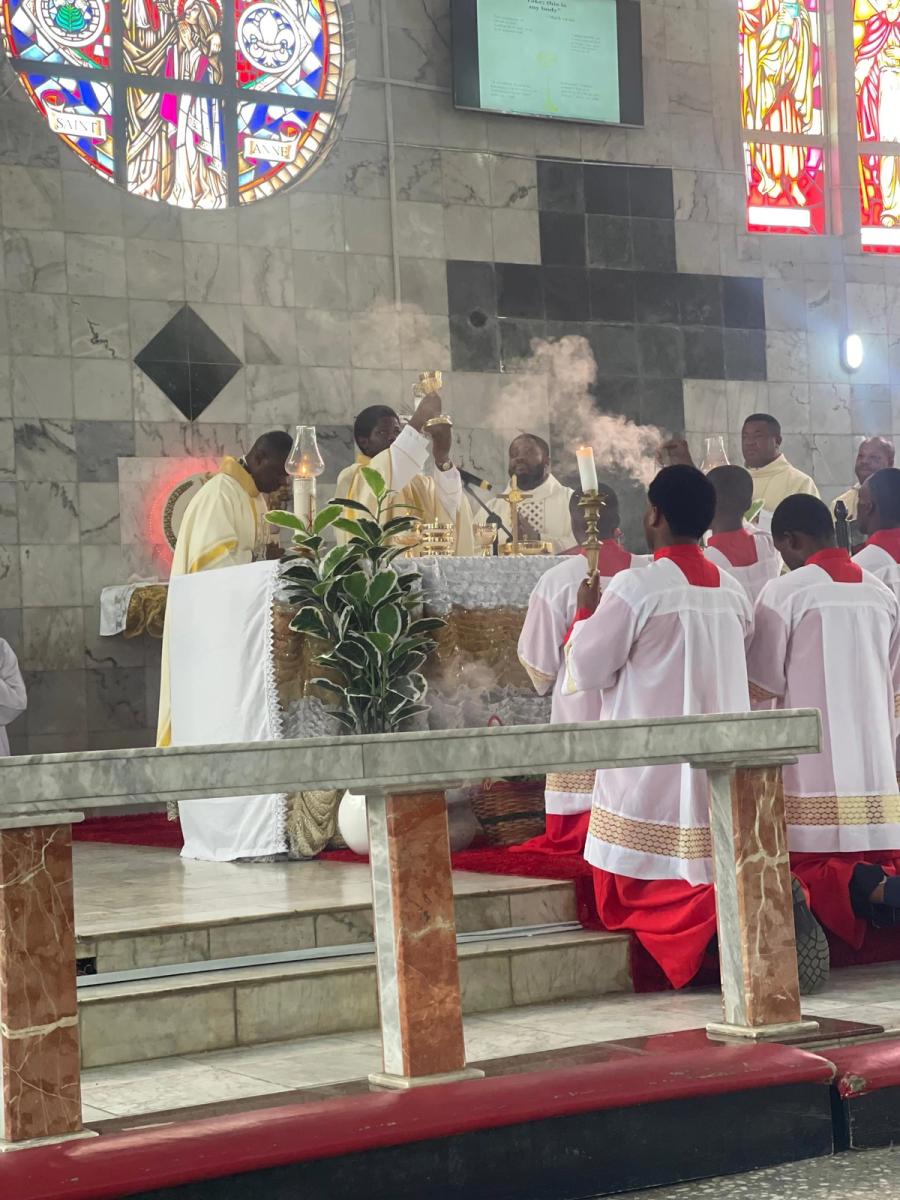 First Thanksgiving Mass