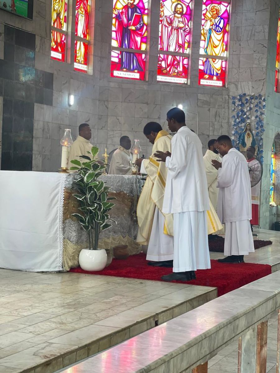 First Thanksgiving Mass