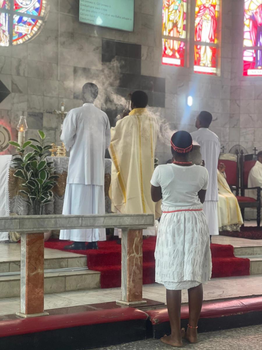 First Thanksgiving Mass