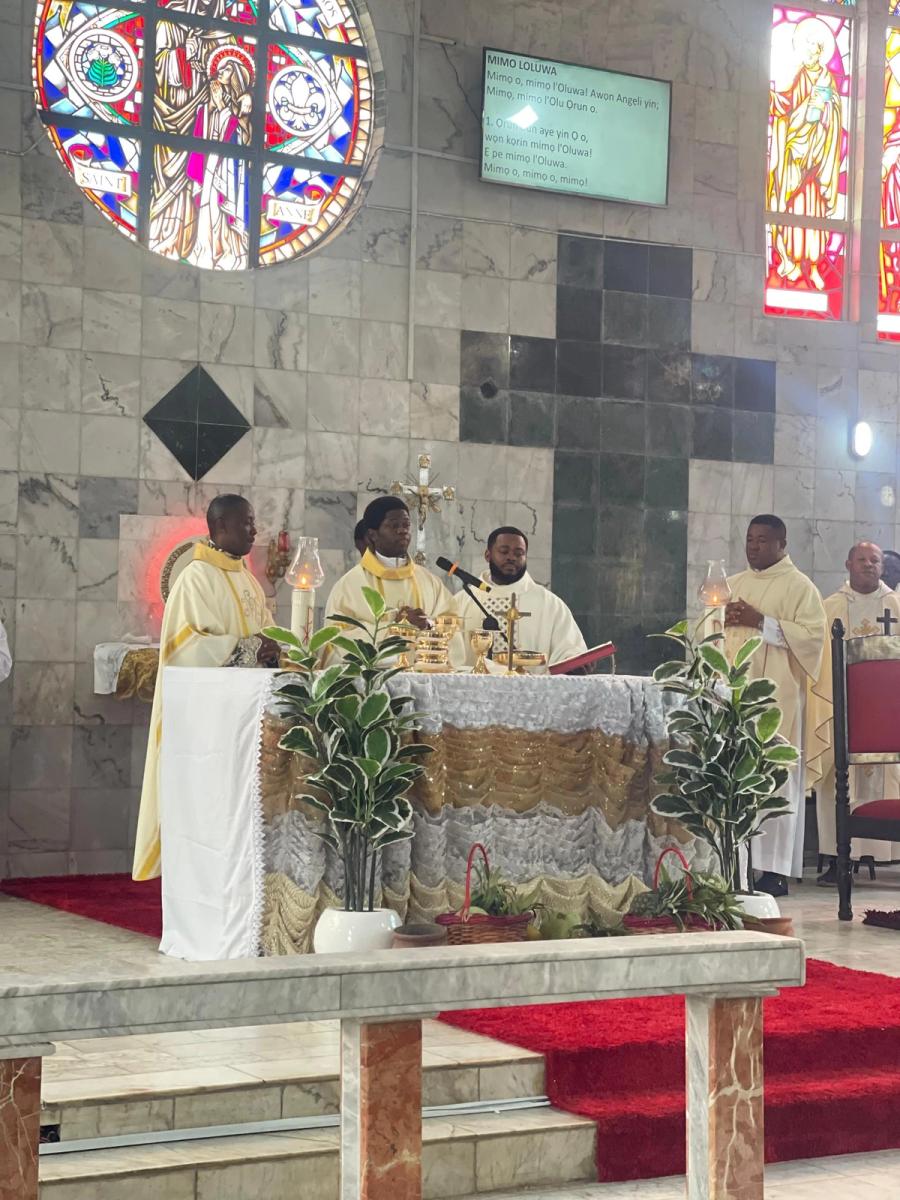 First Thanksgiving Mass
