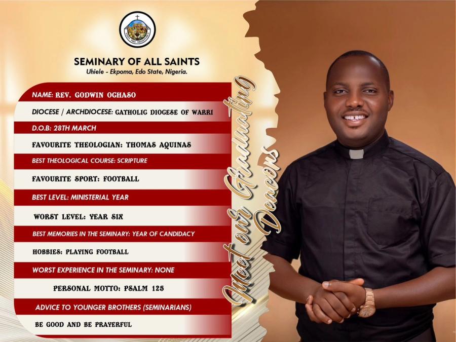 Seminary Valedictory Events