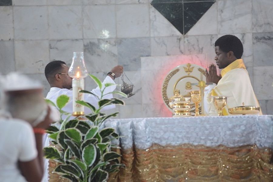 First Thanksgiving Mass