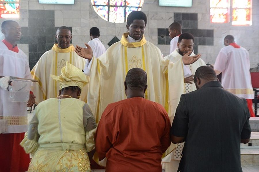 First Thanksgiving Mass
