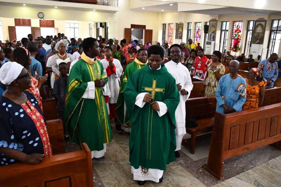 Thanksgiving Mass at  Ilupeju 
