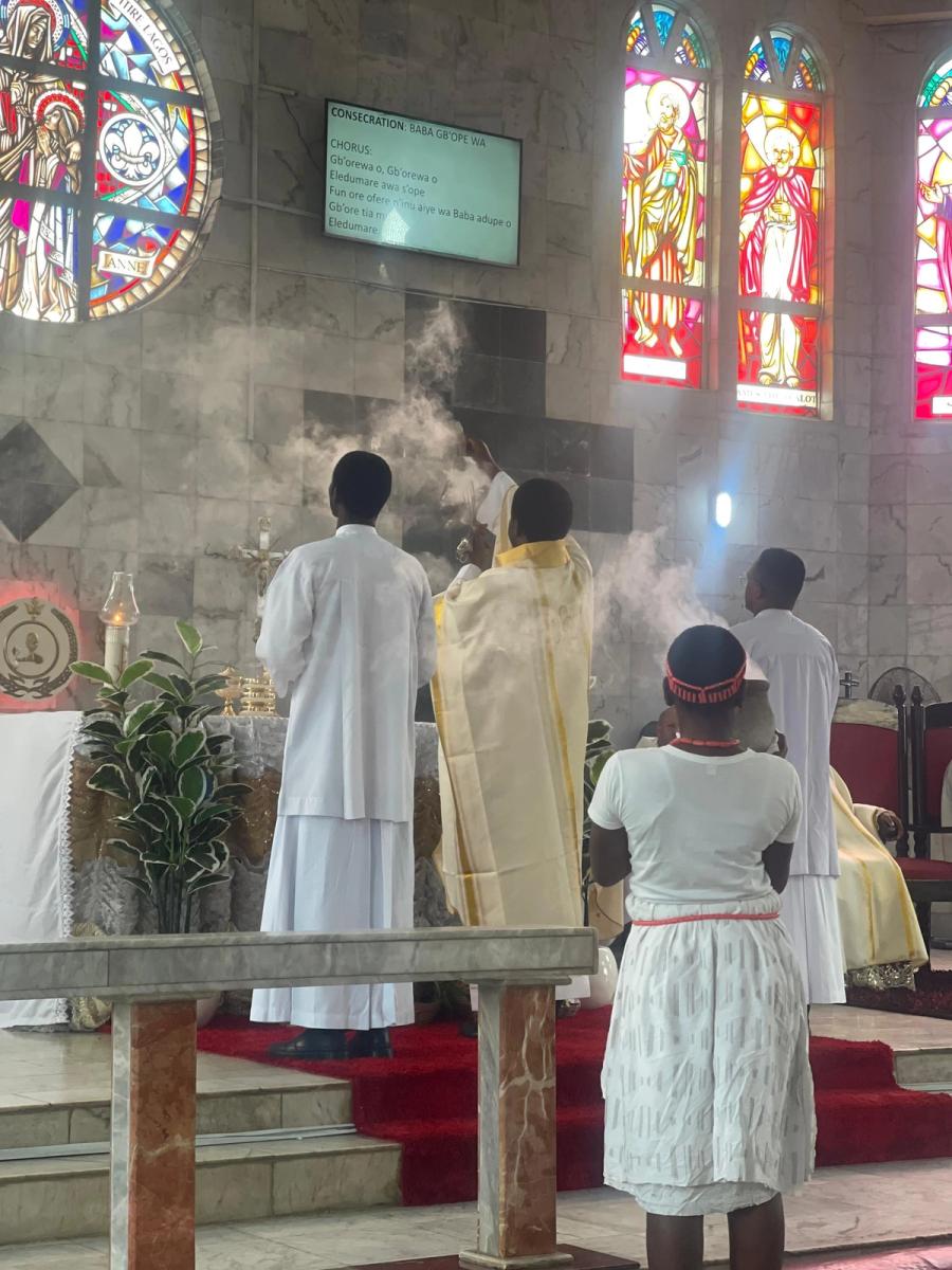 First Thanksgiving Mass