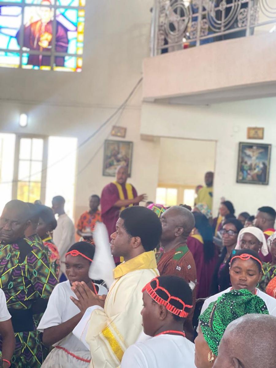 First Thanksgiving Mass