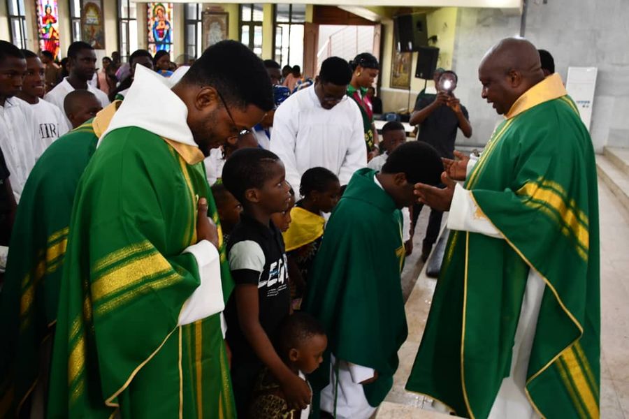 Thanksgiving Mass at  Ilupeju 
