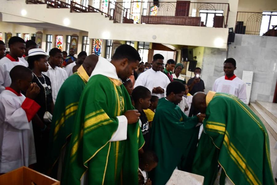 Thanksgiving Mass at  Ilupeju 