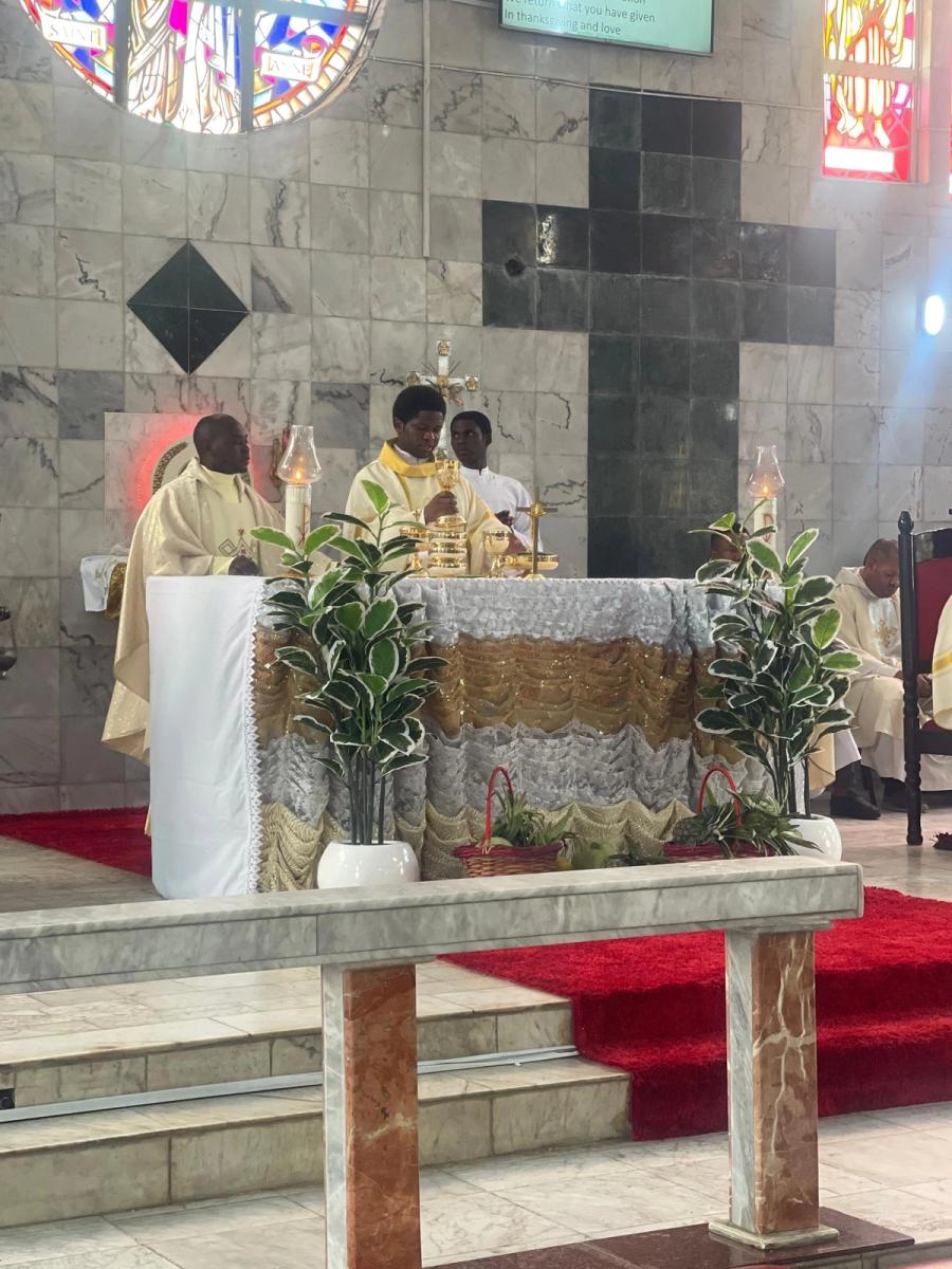 First Thanksgiving Mass
